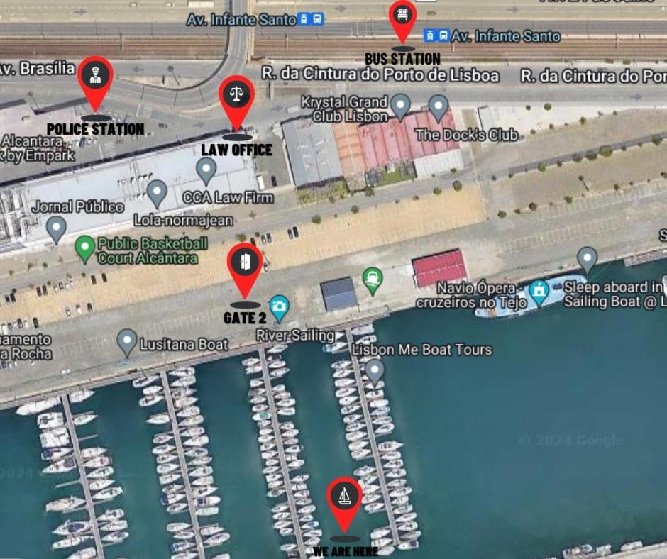 Cozy Lisbon Marina Sleepaboard - Sail Away Hotel Luaran gambar